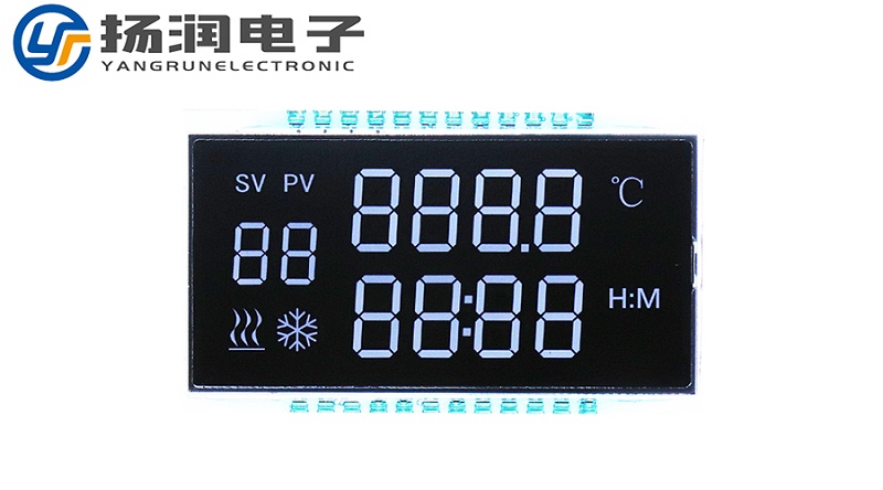 LCD段码屏静电现象